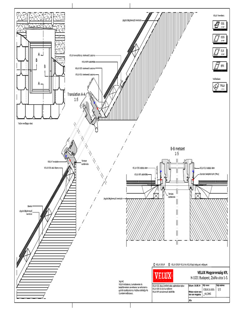 Velux Eds-Elx-Ggl-Xxx-0814 Hu A3 Color | PDF