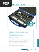Transformer Oil Sampling Procedure Guide | PDF | Syringe | Equipment