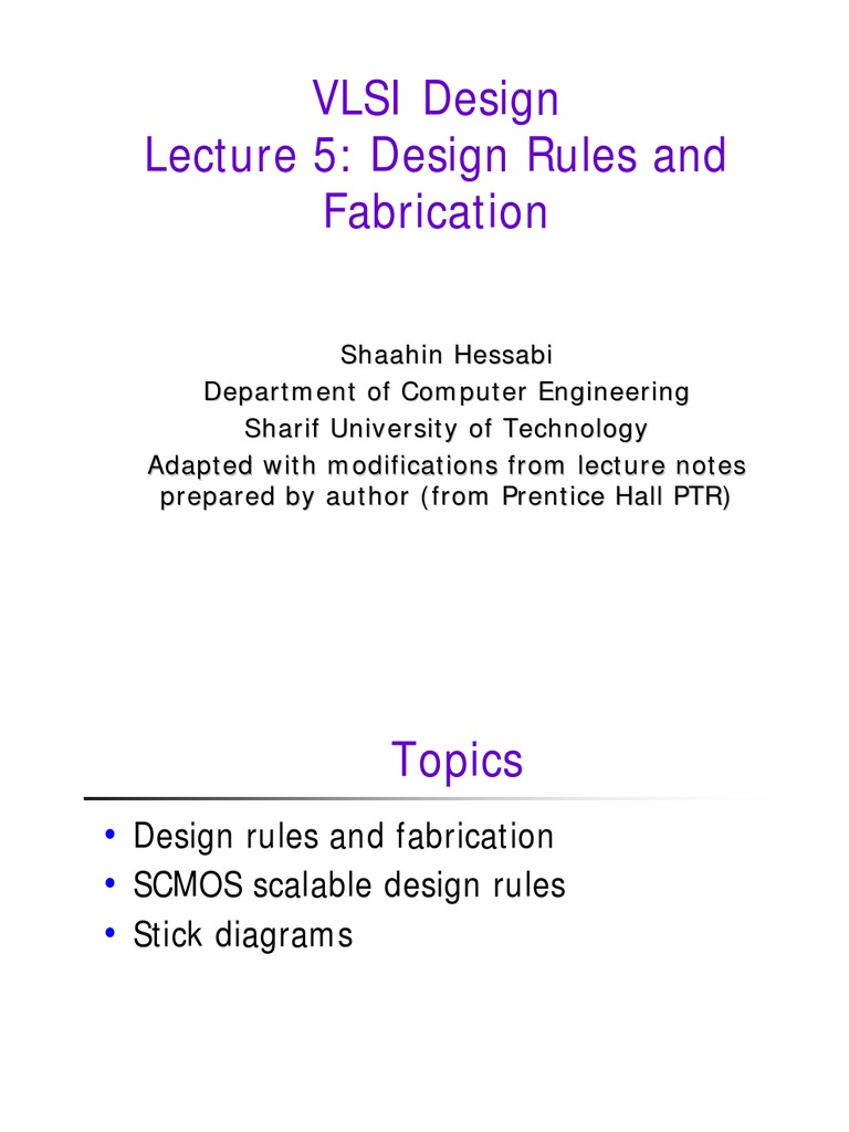 VLSI Design | PDF