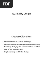 Chapter 13 - Quality by Design