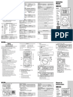 MM200 Digital Multi Meter Instructions