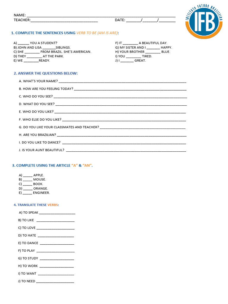 First Step (Test) - Modelo Prime I | PDF | Language Families ...