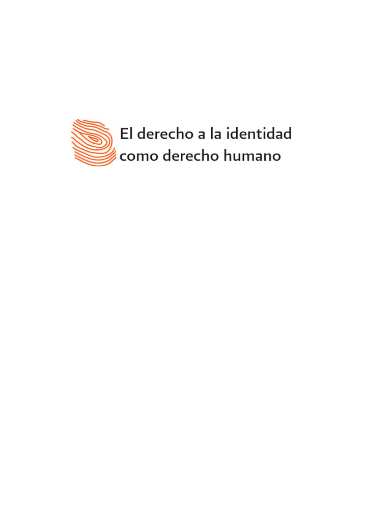 Derecho a la Identidad en México | PDF | Democracia | Ideologías políticas
