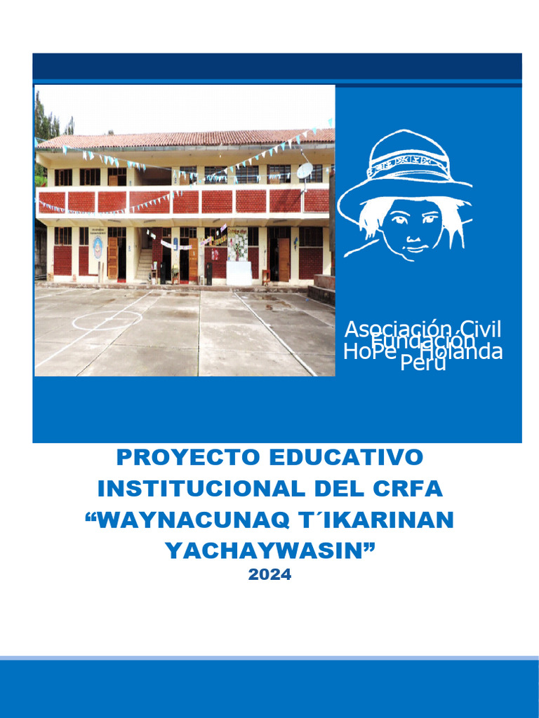 Proyecto Educativo CRFA 2023: Alternancia y Calidad | PDF | Plan de ...