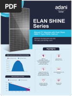 Datasheet Adani Solar India 550w 555w 560w 565w 570w TOPCon Bifacial ...
