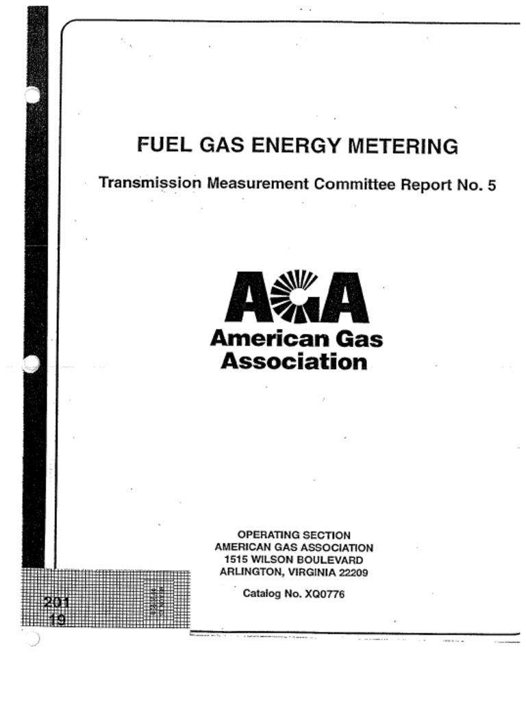 AGA Report No.5 Part-1 1996 | PDF