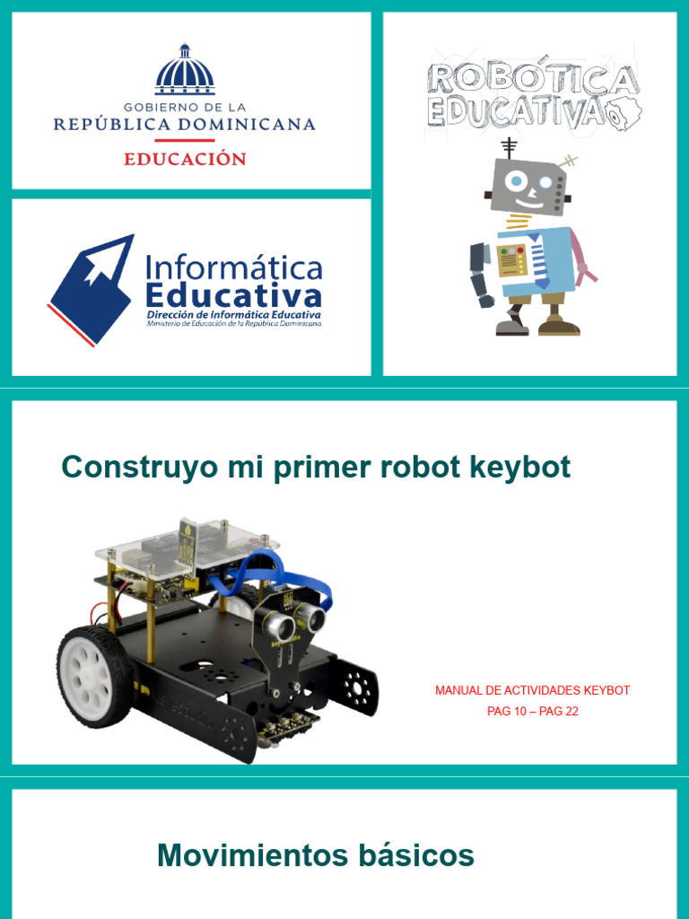 Programa tu primer robot Keybot | PDF | Hogar, jardinería y bricolaje