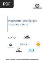 Diagnostic Stratégique Du Groupe Sony