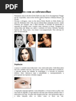 Dicas de Sobrancelhas