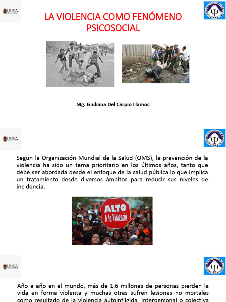 Prevención de la Violencia y Derechos Humanos | PDF | Violencia ...
