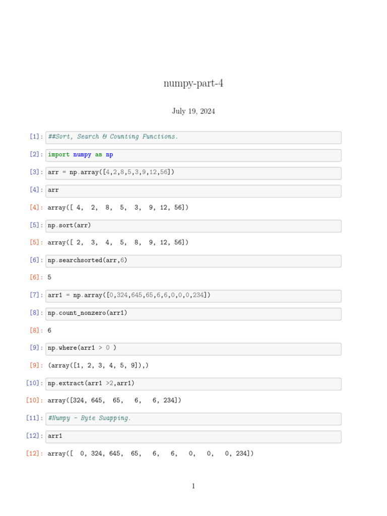 Day 22 of our ml journey pdf computer programming algebra