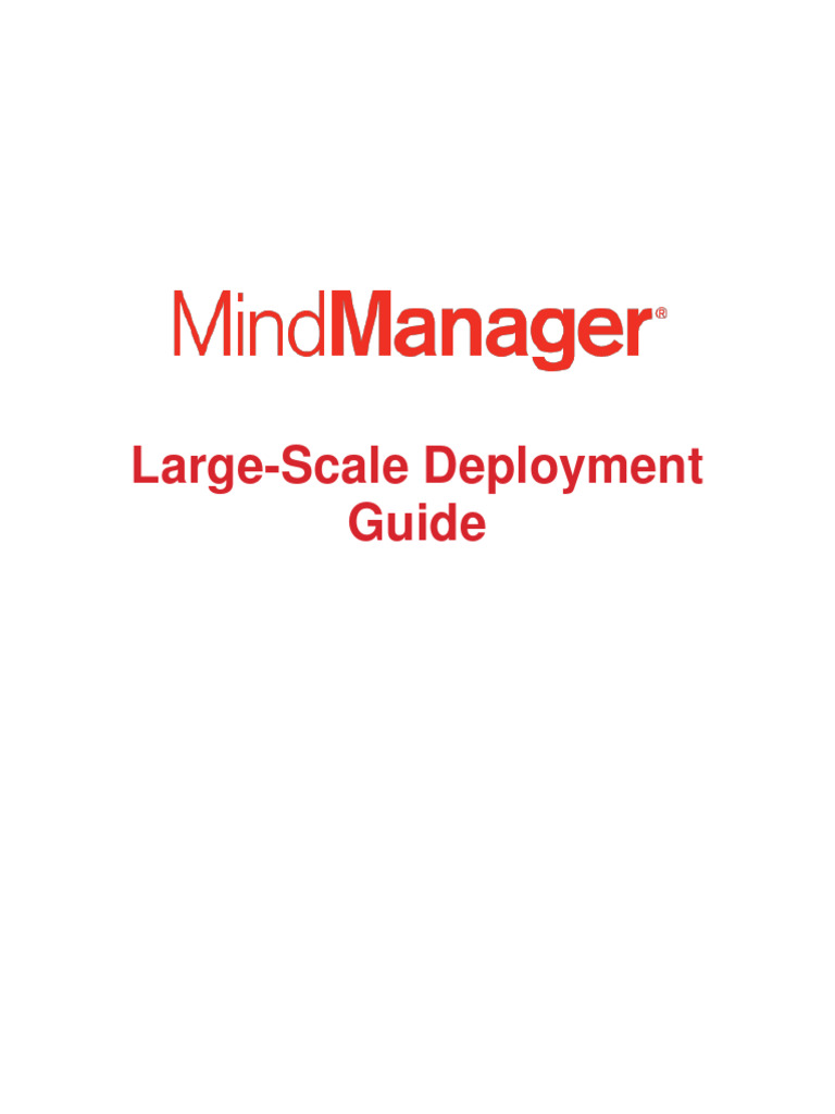 MindManager 15 Deployment Guide | PDF | Windows Registry | Installation ...
