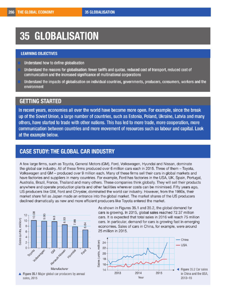 Understanding Globalisation and Its Impact | PDF | Ford Motor Company ...