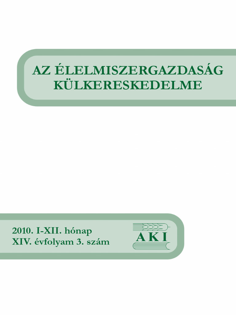 Agrar Kulker FY2010 | PDF