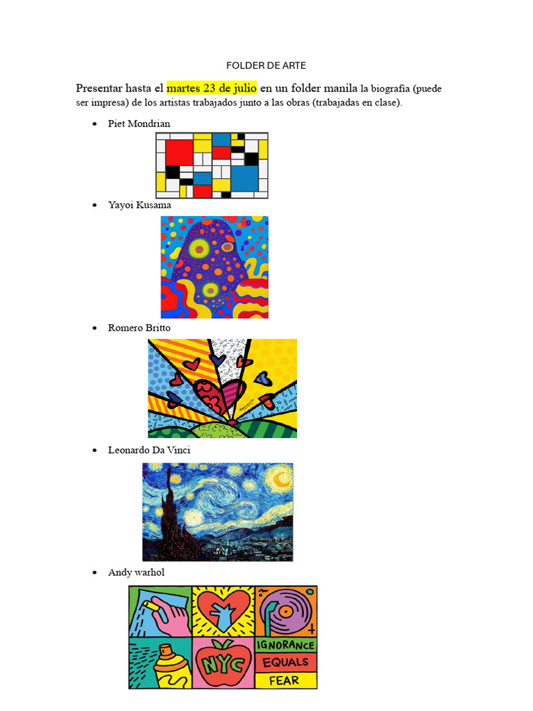 Arte 5to | PDF