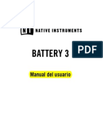 Battery 3 Manual Spanish
