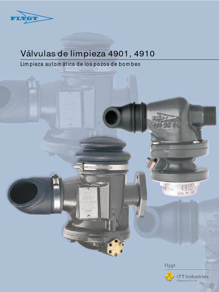 Válvulas de limpieza para pozos de bombeo | PDF | Bomba | Membrana