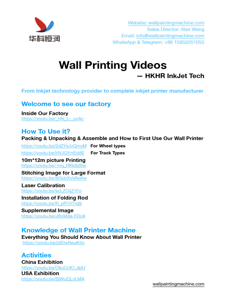 HKHR Wall Printer Overview and Guide | PDF | Printer (Computing) | Printing