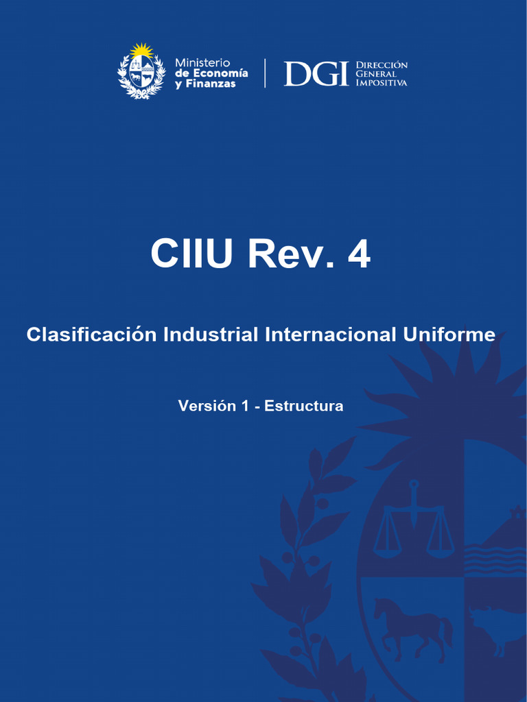Clasificaci n industrial internacional uniforme ciiu pdf
