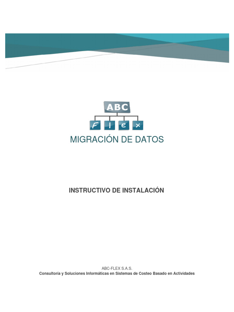 Instalacion migraci n de datos pdf archivo de computadora
