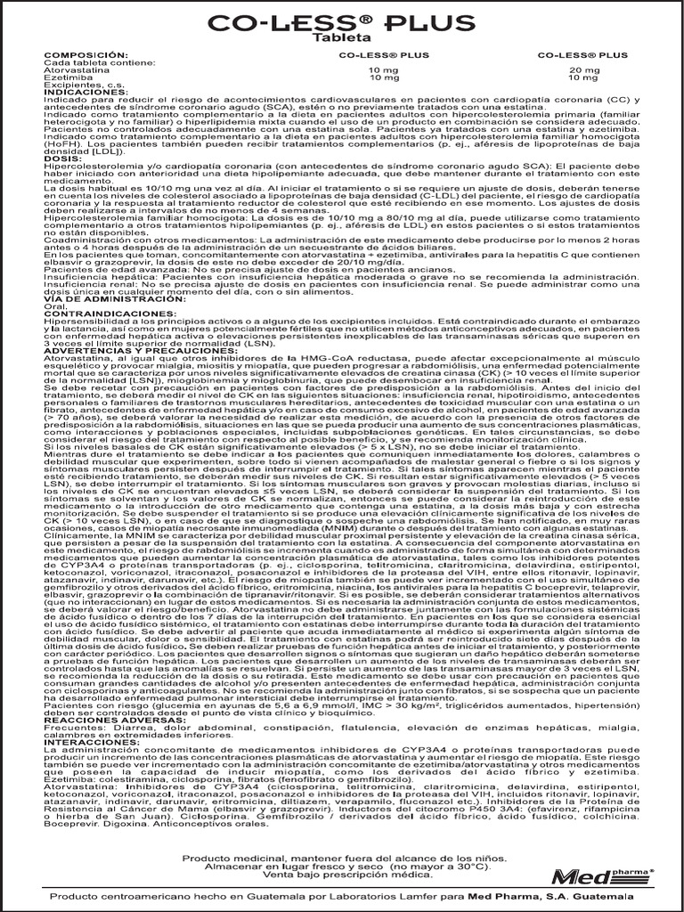 Co Less Plus | PDF