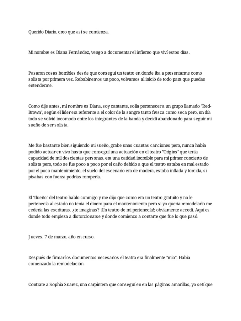 Completa-El Diario de Diana | PDF