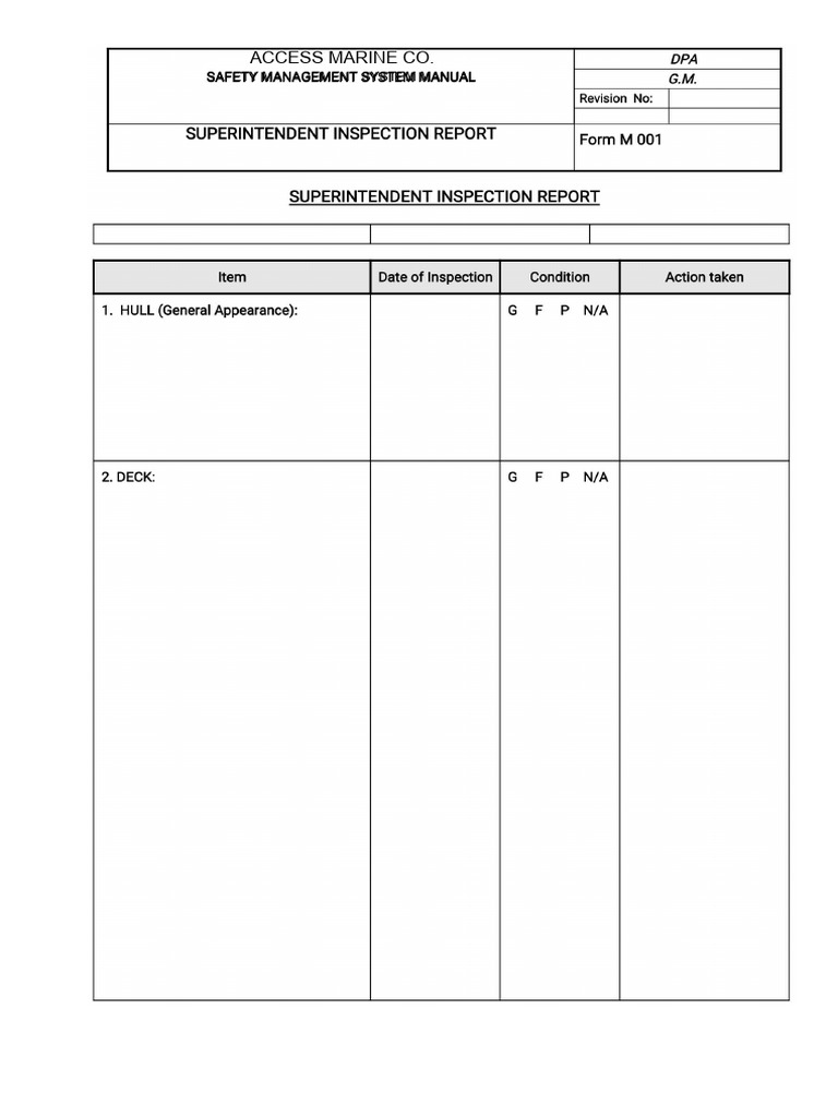 Marine Safety Management Manual | PDF | Shipping | Water Transport
