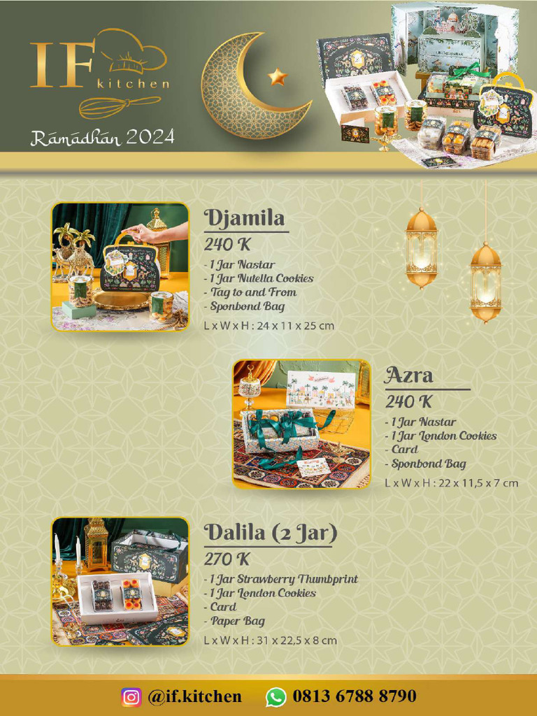 Price List Hampers 2024 | PDF
