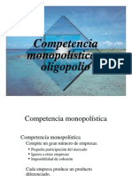 Competencia Monopolistica y Oligopolio