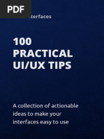 UX - UI Design Process and Principles | PDF