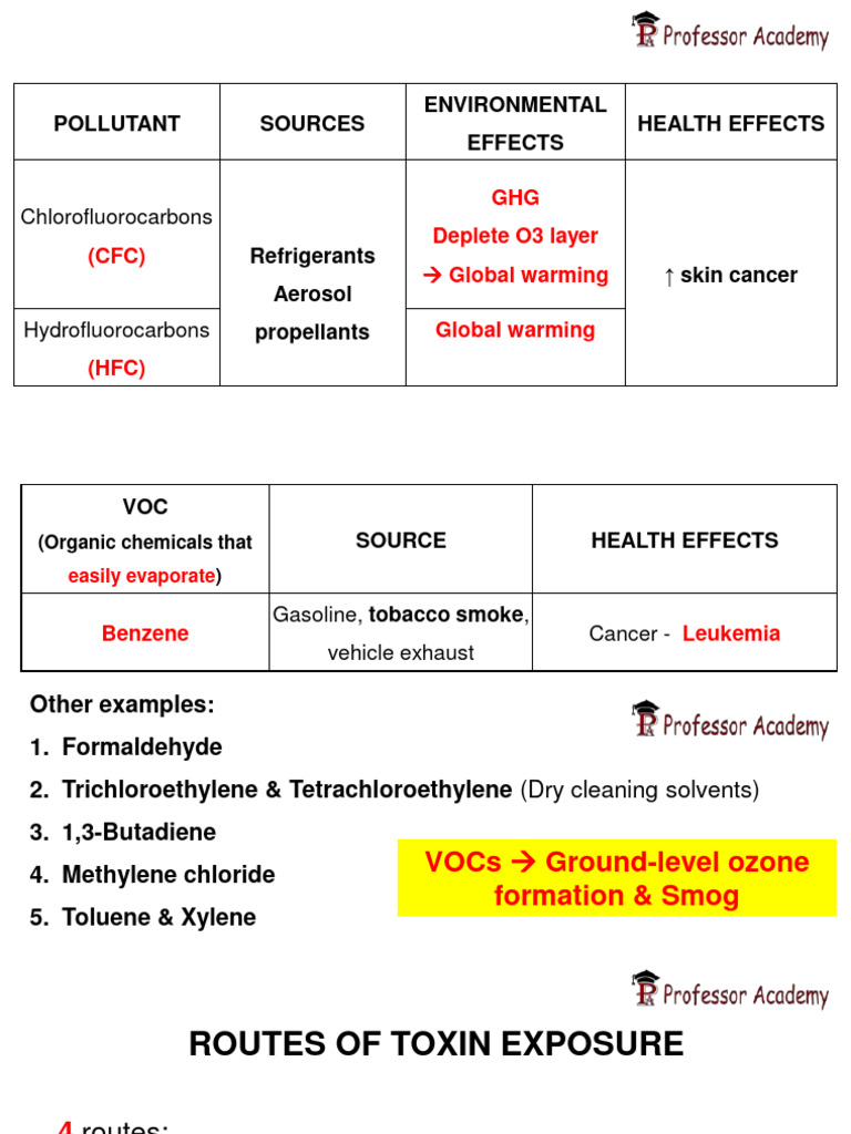EVS Class 2 - Indoor and Noise Pollution - 18.07.2023 | PDF | Air ...