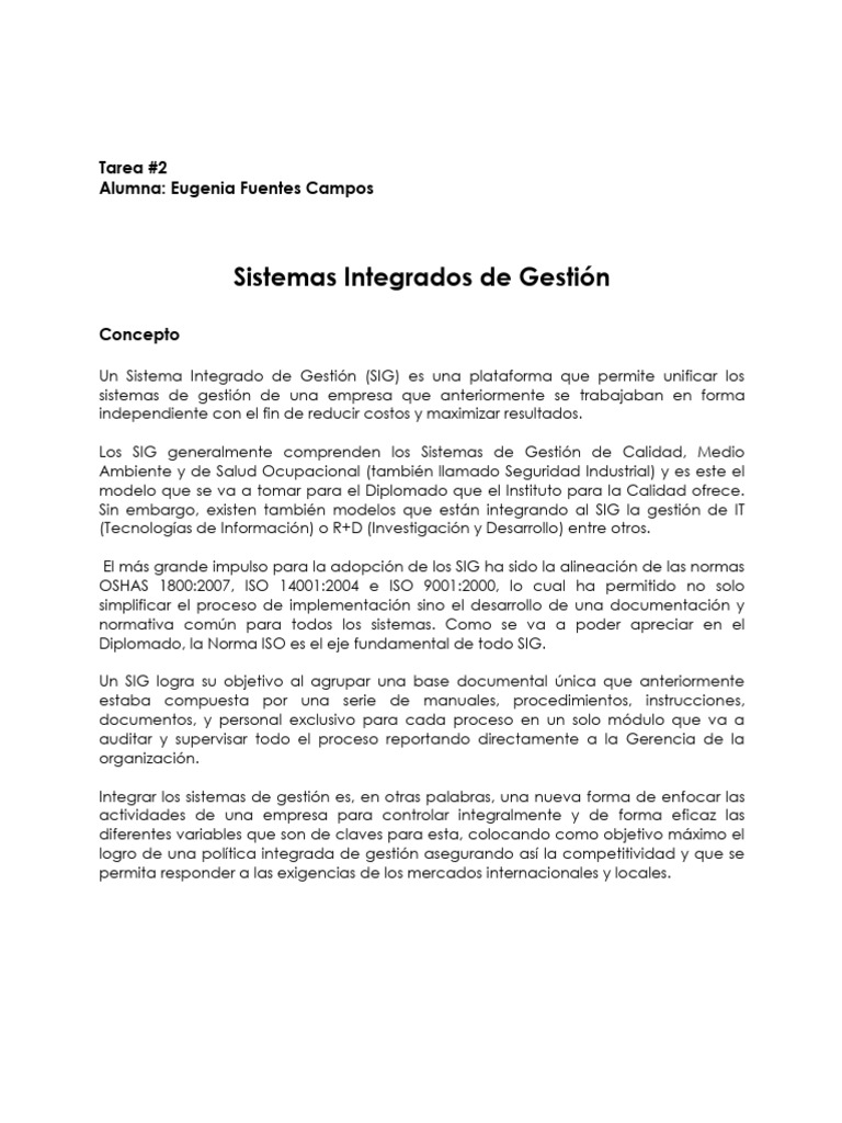 Sistemas Integrados de Gestión | PDF | Gestión de registros | Business