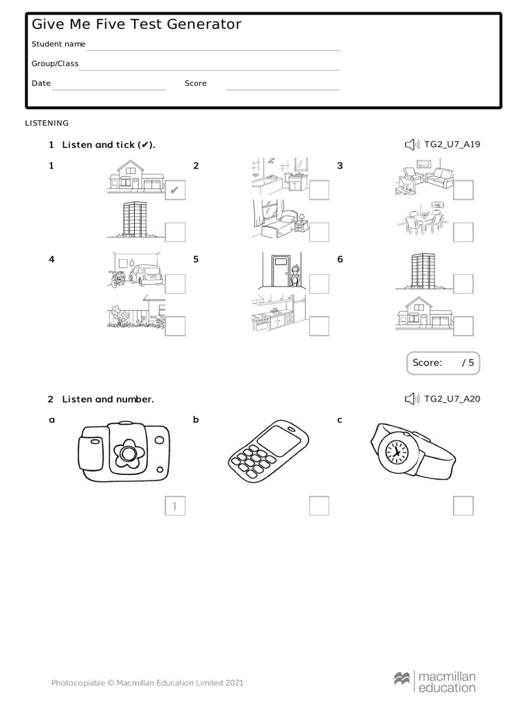Testgenerator 2760611721371221885 | PDF | Room | Home