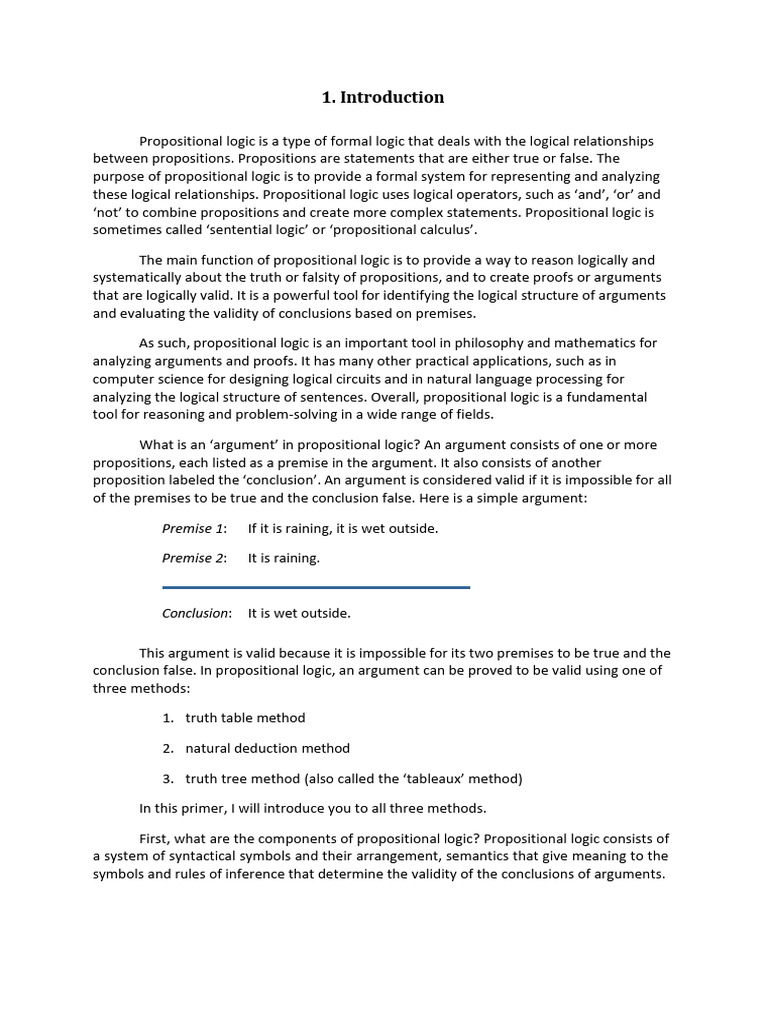 Predicate logic pdf logic argument