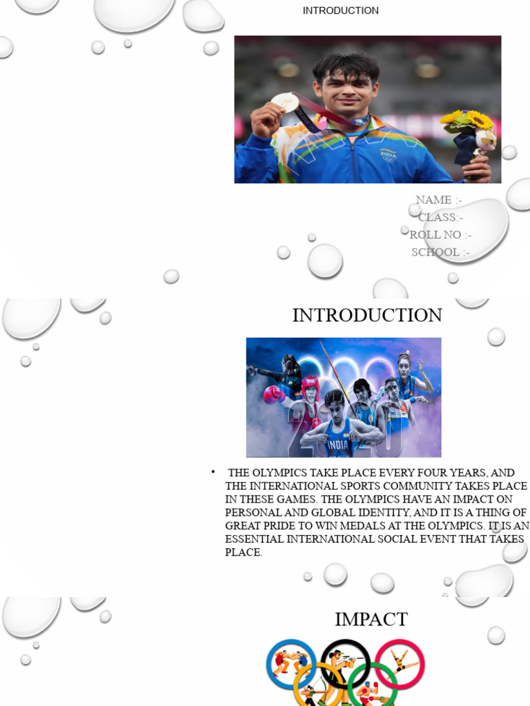 Introduction to the Olympic Games | PDF | Olympic Games | Sports Festivals