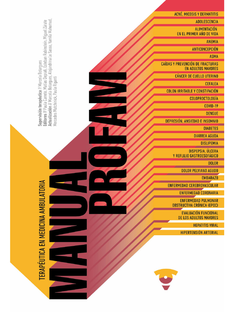 Manual PROFAM: Terapéutica Ambulatoria | PDF | Enfermedades y ...
