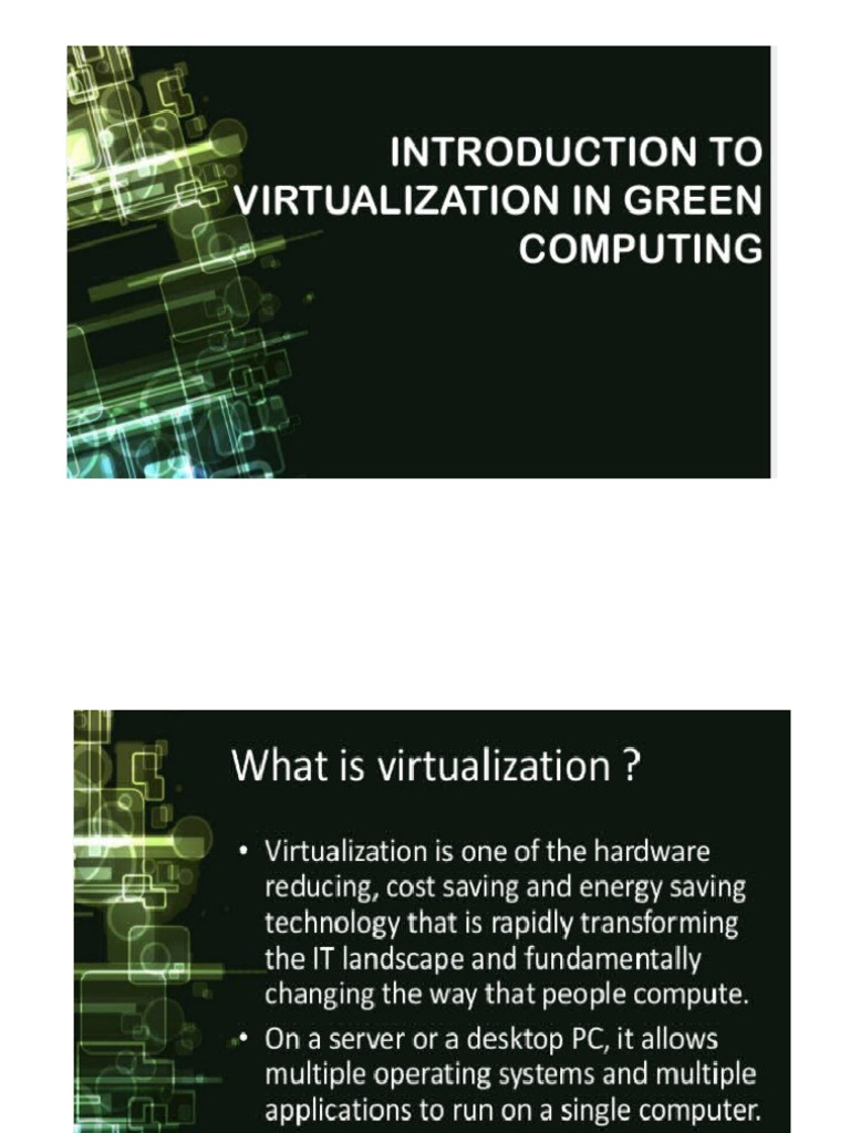 3rd Unit-Virtualization | PDF