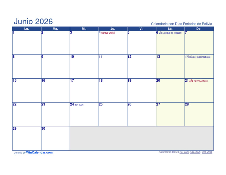 Junio 2026 | PDF