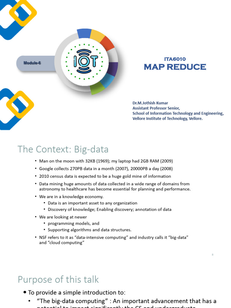 7-Brief About Big Data, Hadoop Map Reduce-31-07-2023 | PDF | Apache ...