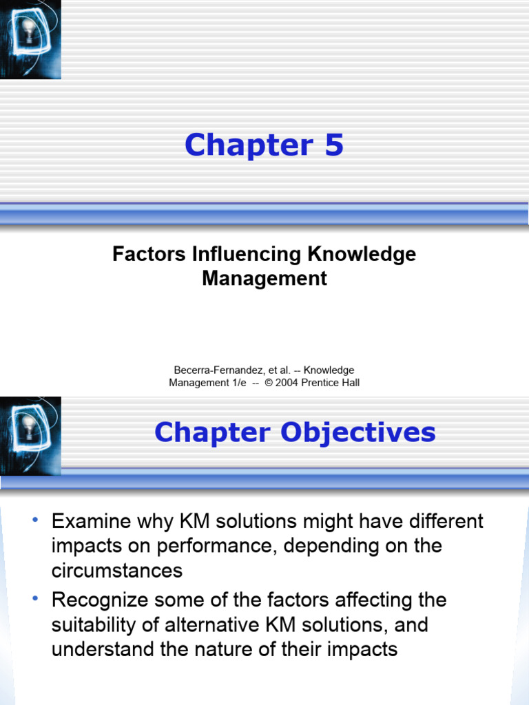 KM Slides Ch05 | PDF | Knowledge Management | Knowledge