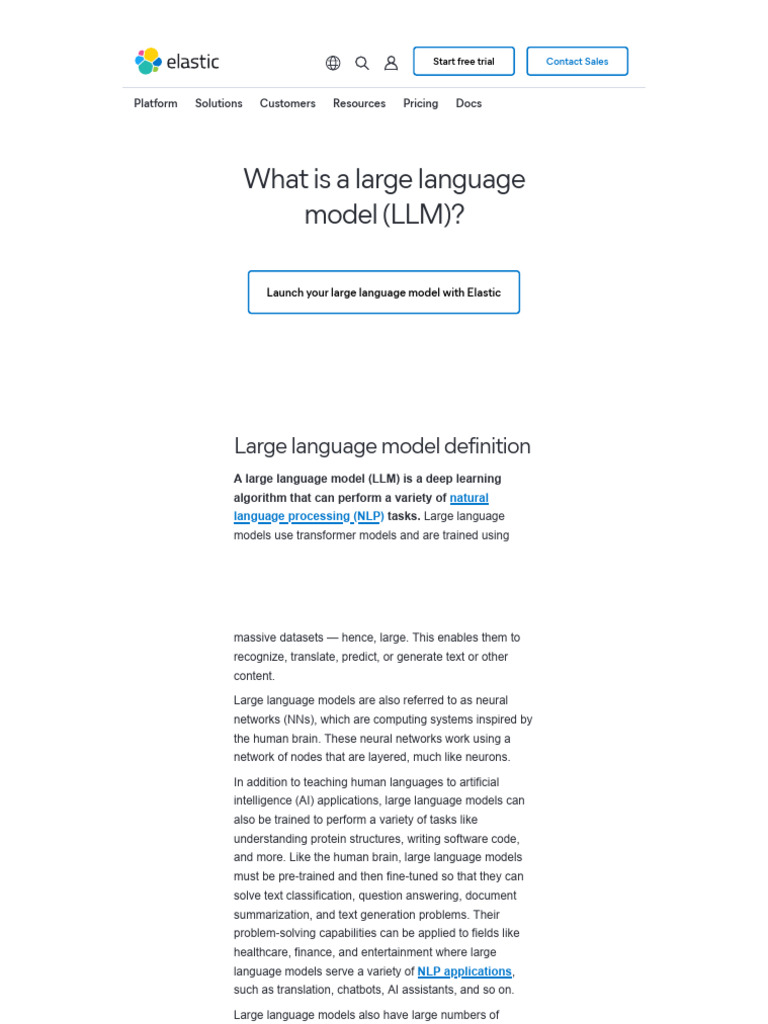 Understanding Large Language Models | PDF | Computational Neuroscience ...