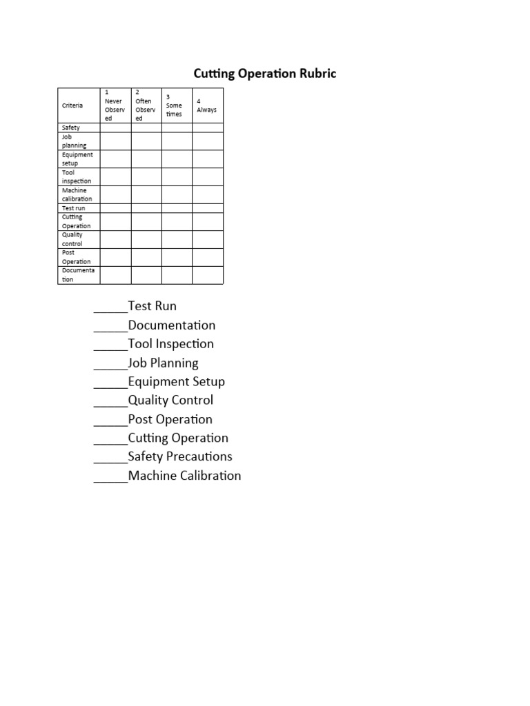 Criteria | PDF