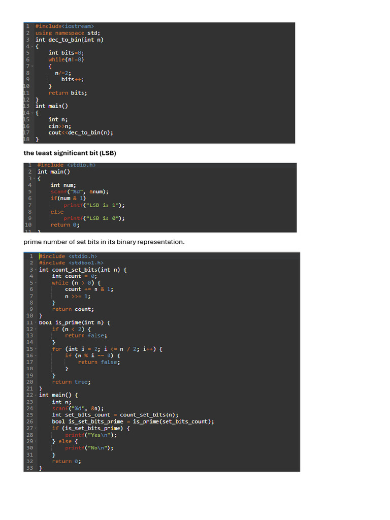 Prime Number Of Set Bits In Binary Representation