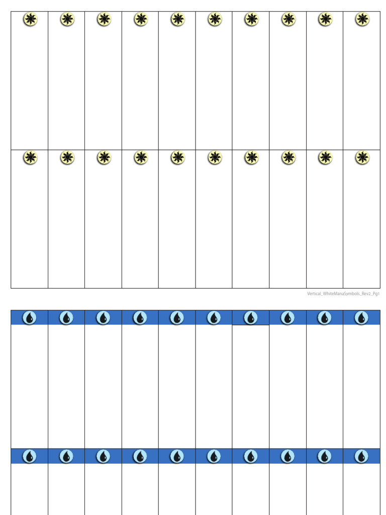 mtg card dividers template Amazon.com: Trading dividers, Card for Storage Boxes, 54 Pieces : Toys & Games Printable labels for MTG dividers