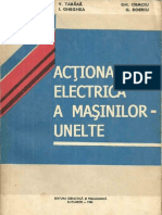 Action Area Electrica a Masinilor Unelte