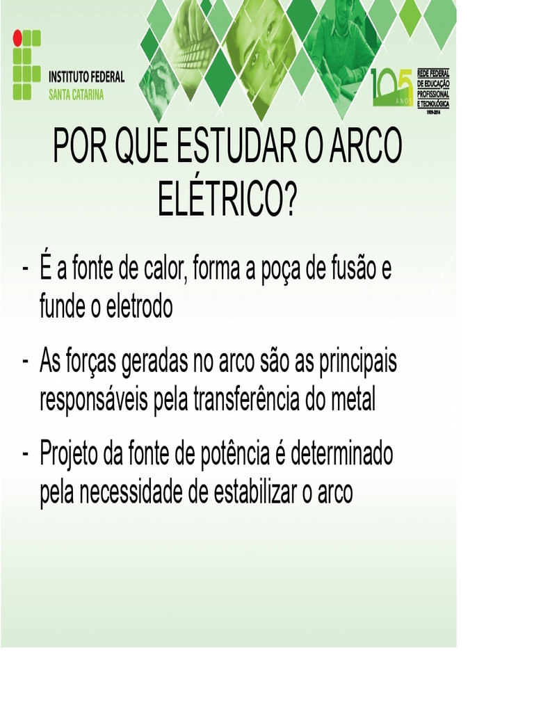Estudo Do Arco Elétrico | PDF | Cátodo | Eletricidade