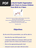 WHO Growth Charts 0-19 Years | PDF