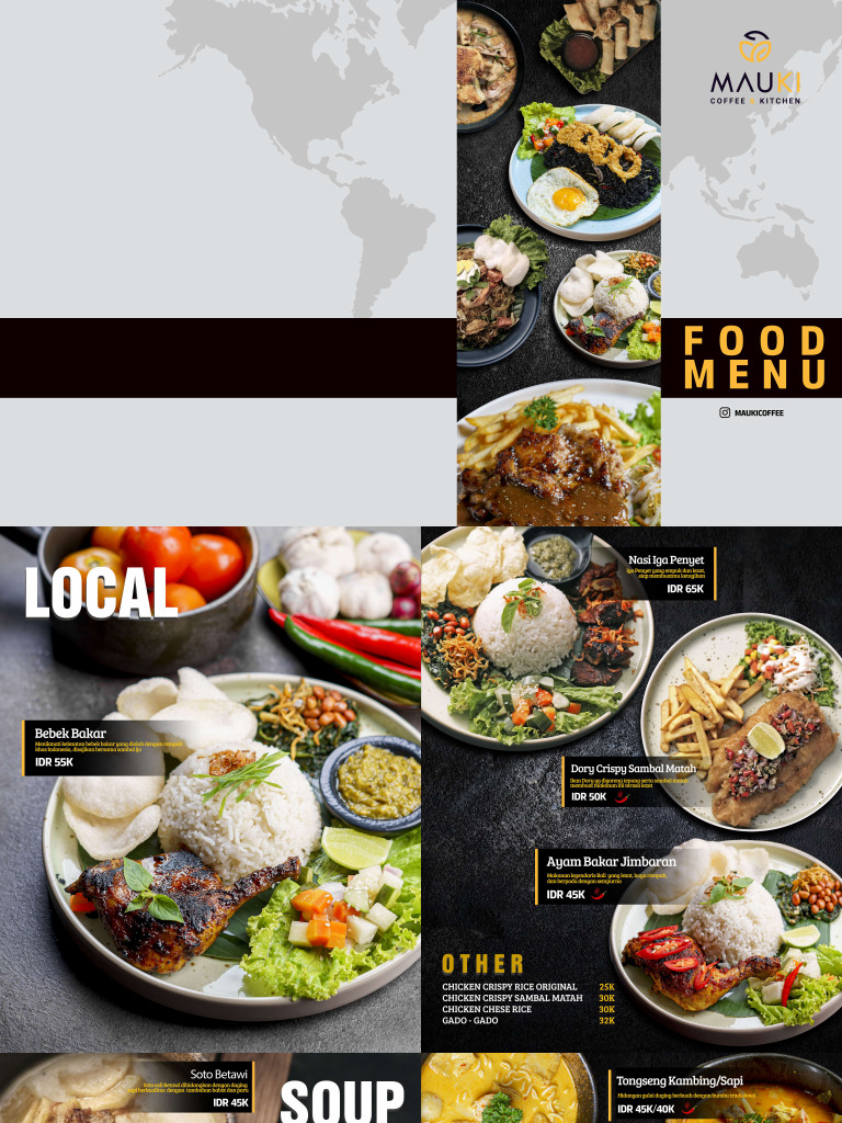 Menu Mauki | PDF