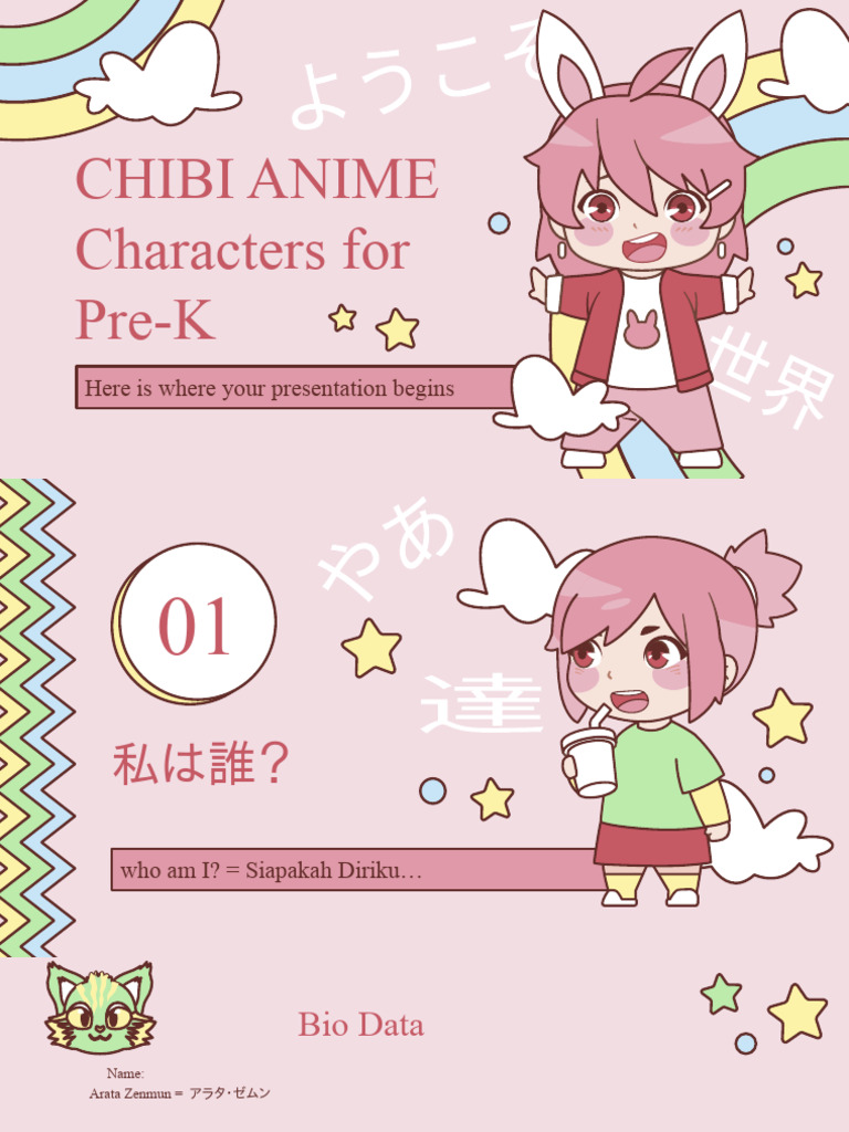 Chibi Anime Presentation for Pre-K | PDF | Planets | Planets In Astrology
