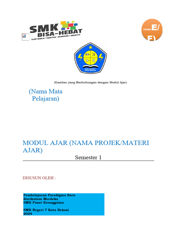 FORMAT MA SMKN 7 BEKASI by Desy Aryana, M.PD | PDF